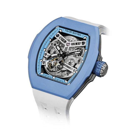 Official Tsar Bomba Atomic-Interchangeable Automatic Watch Fluororubber FKM Combo - TB8218 - Top G Watches