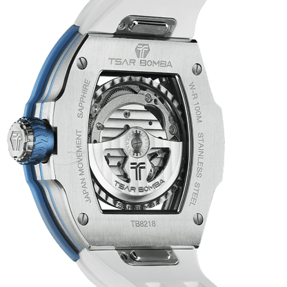 Official Tsar Bomba Atomic-Interchangeable Automatic Watch Fluororubber FKM Combo - TB8218 - Top G Watches