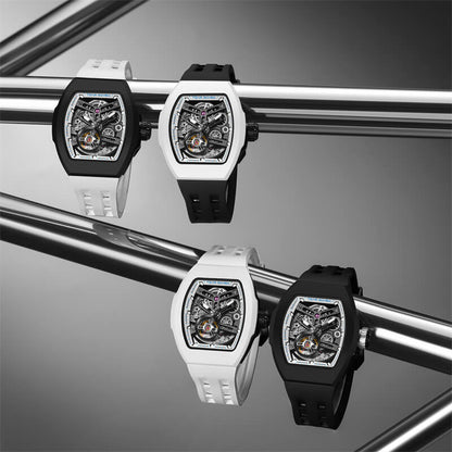 Official Tsar Bomba Atomic-Interchangeable Automatic Watch Mixed Material Combo - TB8218 - Top G Watches