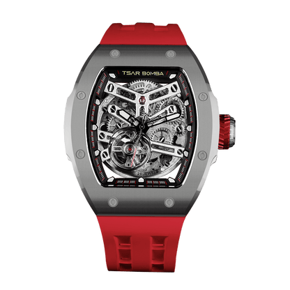 Official Tsar Bomba Atomic-Interchangeable Ceramic Edition - TB8218C - Top G Watches