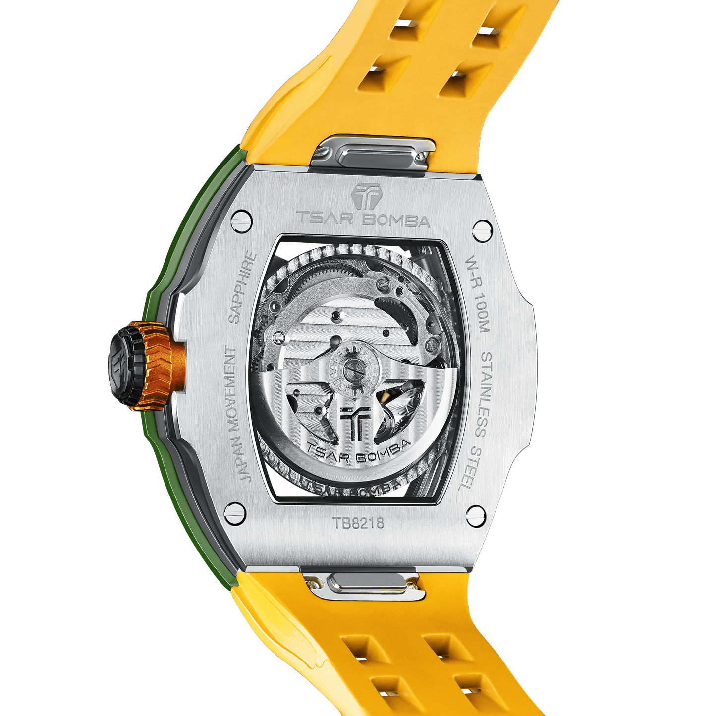 Official Tsar Bomba Atomic-Interchangeable Ceramic Edition - TB8218C - Top G Watches