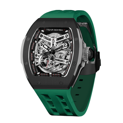 Official Tsar Bomba Atomic-Interchangeable Ceramic Edition - TB8218C - Top G Watches