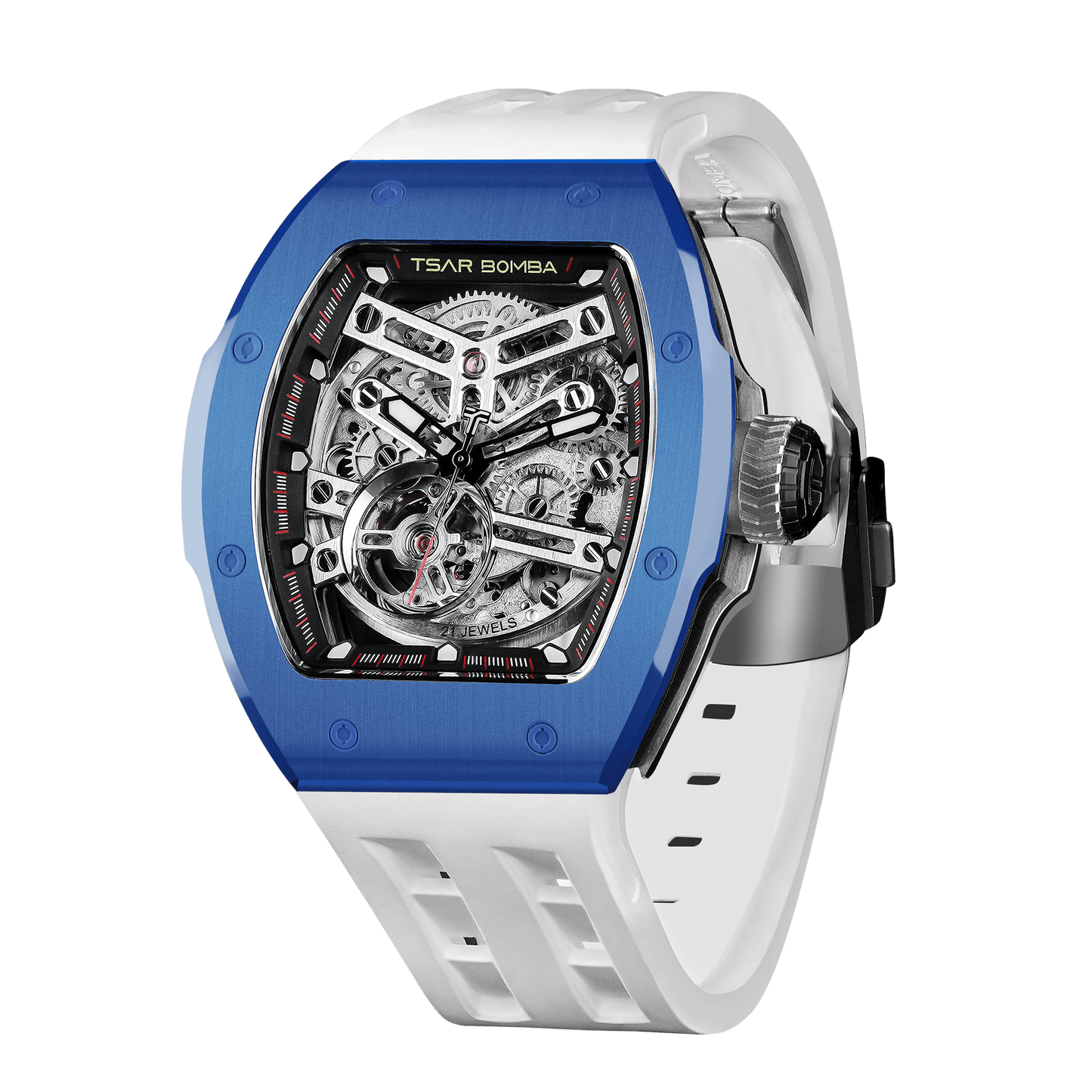 Official Tsar Bomba Atomic-Interchangeable Ceramic Edition - TB8218C - Top G Watches