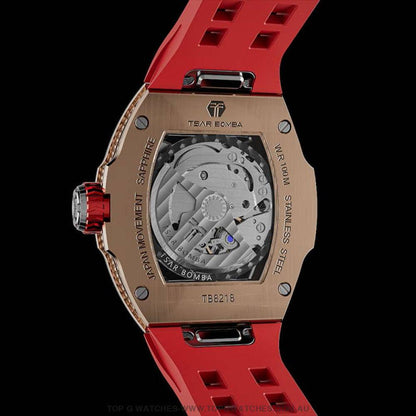 Official TSAR BOMBA Atomic-Interchangeable DIY Diamond Automatic Watch - TB8218D Multi-7 & Twin Combo - Top G Watches