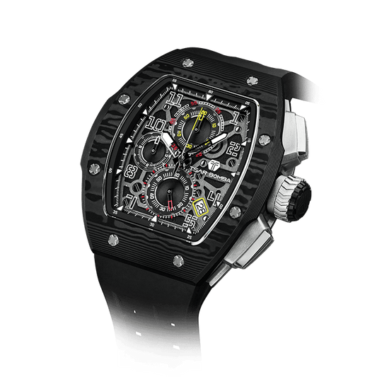 Official TSAR BOMBA Atomic-Interchangeable Seiko VK67 Calendar Mechanical Watch - TB8214 Multi-Combo - Top G Watches