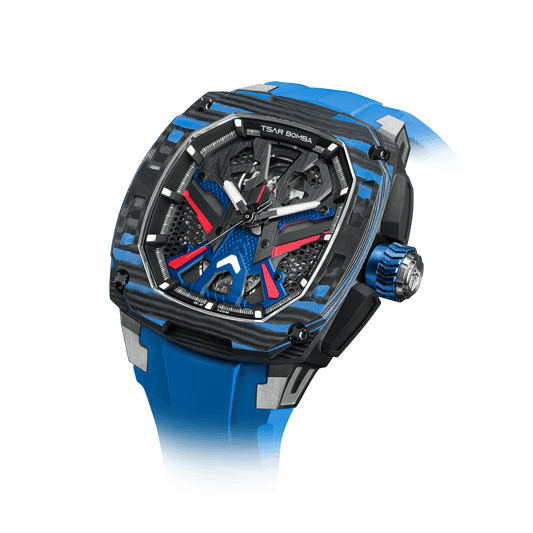 Official Tsar Bomba Dark Matter 3 Interchangeable Swiss Automatic Watch - TB8603 - Top G Watches