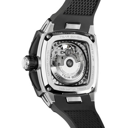 Official Tsar Bomba Dark Matter 3 Interchangeable Swiss Automatic Watch - TB8603 - Top G Watches