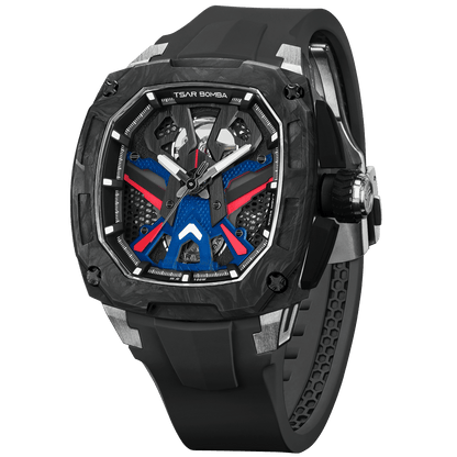 Official Tsar Bomba Dark Matter 3 Interchangeable Swiss Automatic Watch - TB8603 - Top G Watches