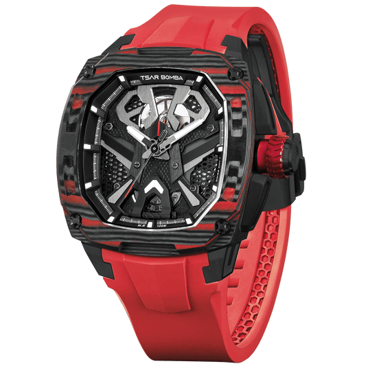 Official Tsar Bomba Dark Matter 3 Interchangeable Swiss Automatic Watch - TB8603 - Top G Watches