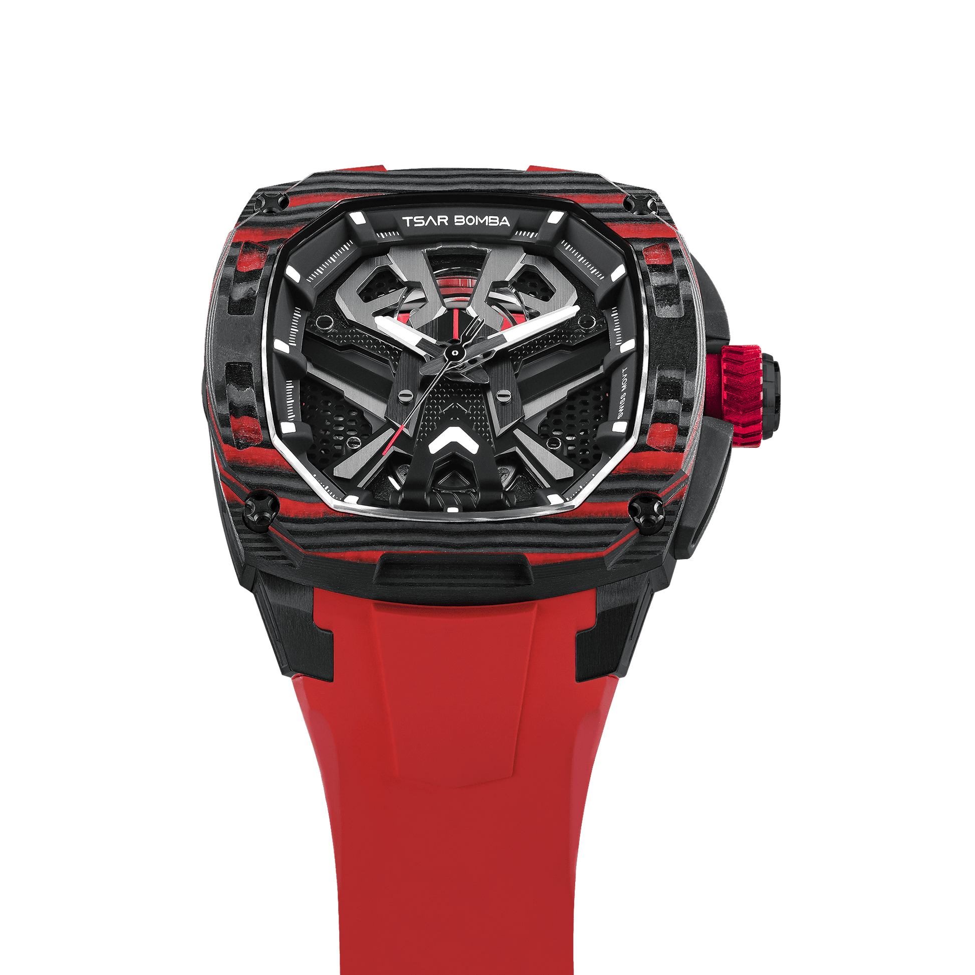 Official Tsar Bomba Dark Matter 3 Interchangeable Swiss Automatic Watch - TB8603 - Top G Watches
