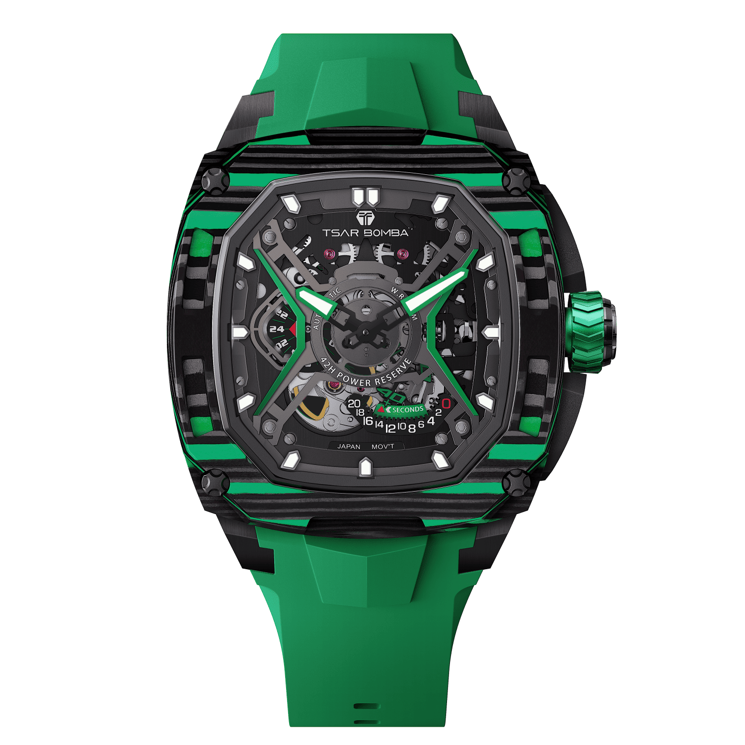 Official Tsar Bomba Dark Matter 5 Automatic Watch - TB8605 - Top G Watches