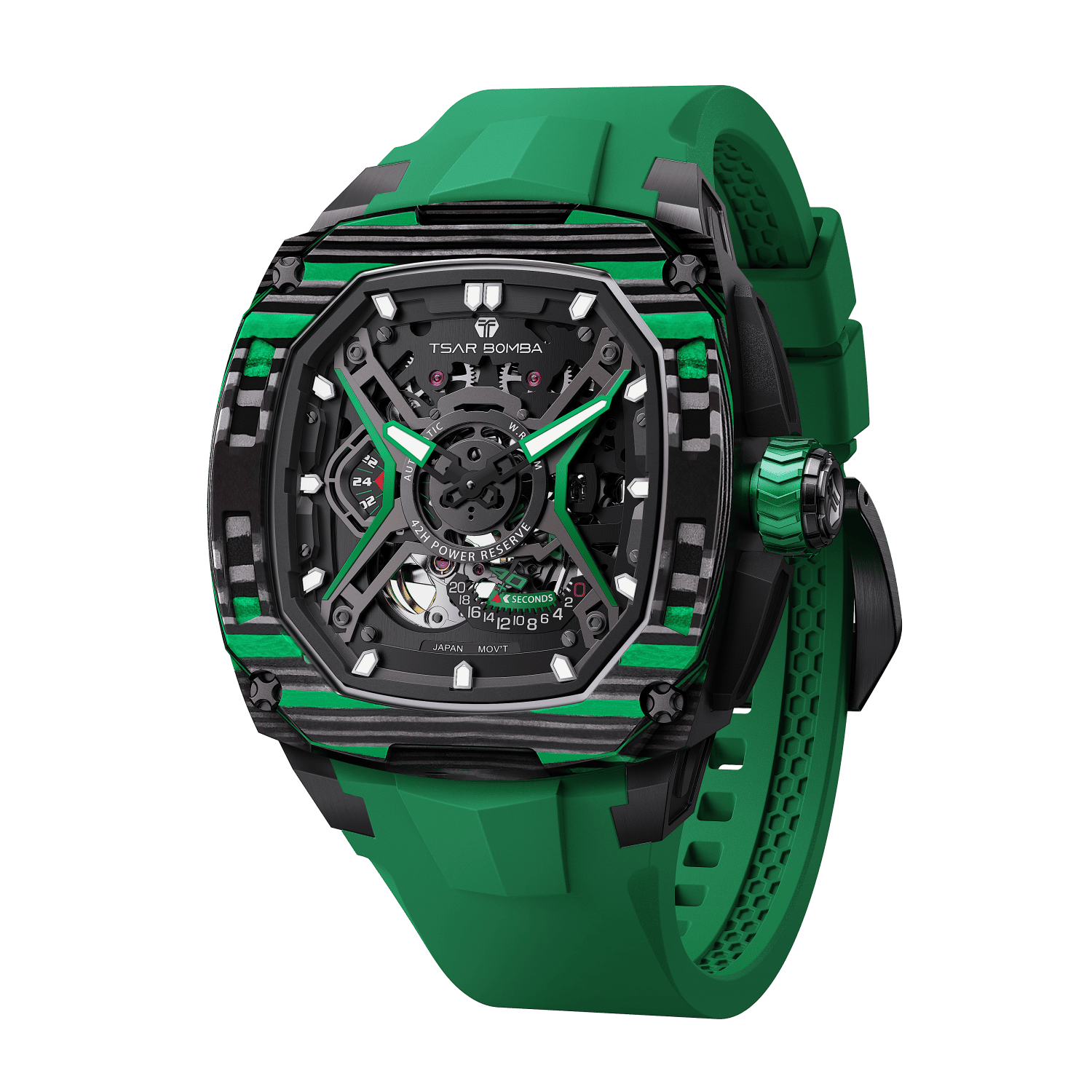 Official Tsar Bomba Dark Matter 5 Automatic Watch - TB8605 - Top G Watches