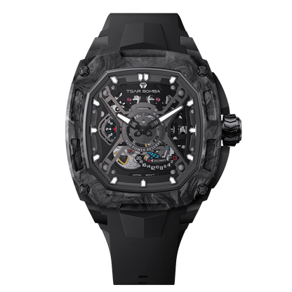 Official Tsar Bomba Dark Matter 5 Automatic Watch - TB8605 - Top G Watches