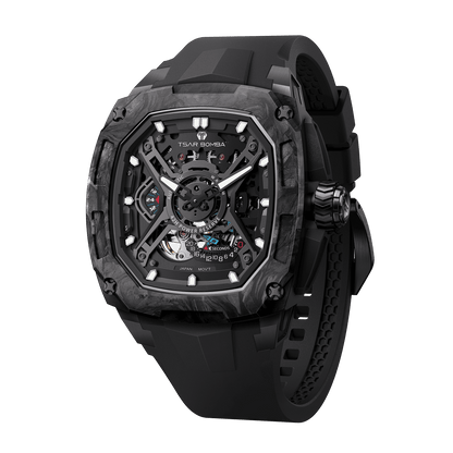 Official Tsar Bomba Dark Matter 5 Automatic Watch - TB8605 - Top G Watches