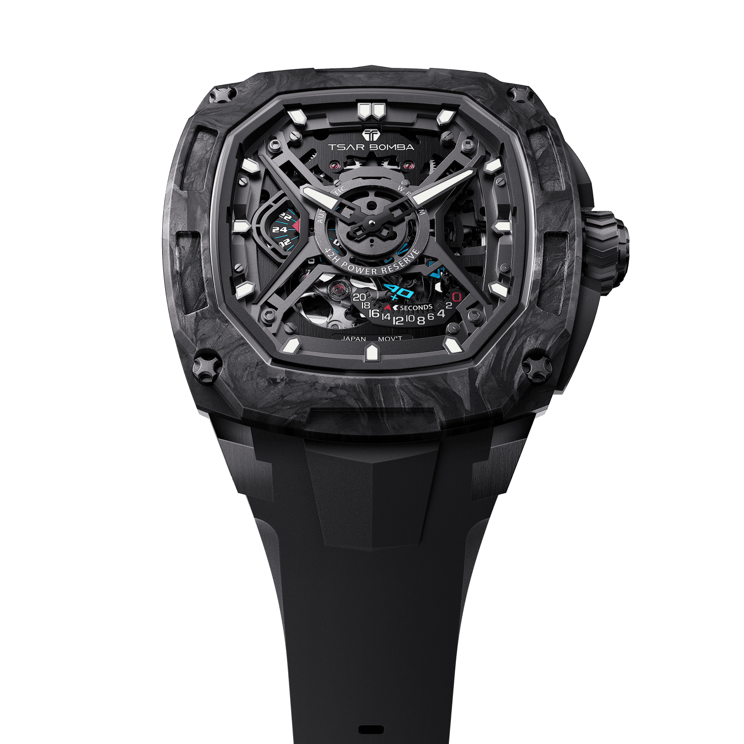 Official Tsar Bomba Dark Matter 5 Automatic Watch - TB8605 - Top G Watches