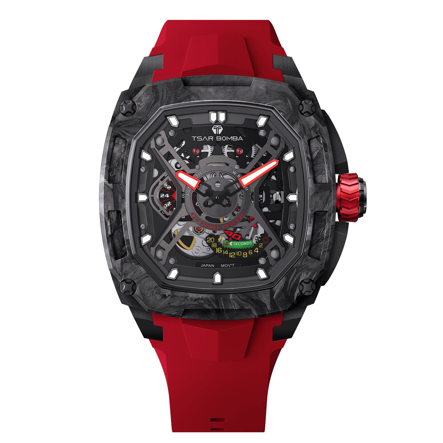 Official Tsar Bomba Dark Matter 5 Automatic Watch - TB8605 - Top G Watches