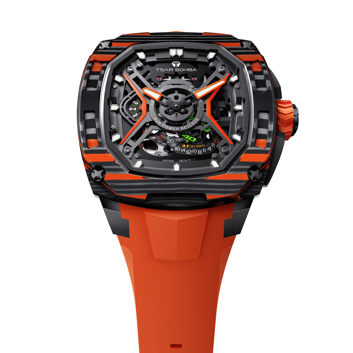 Official Tsar Bomba Dark Matter 5 Automatic Watch - TB8605 - Top G Watches