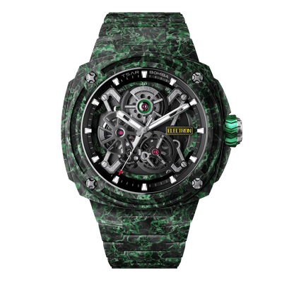 Official Tsar Bomba Electron-Full Carbon Fibre Edition TB8401CF - Top G Watches