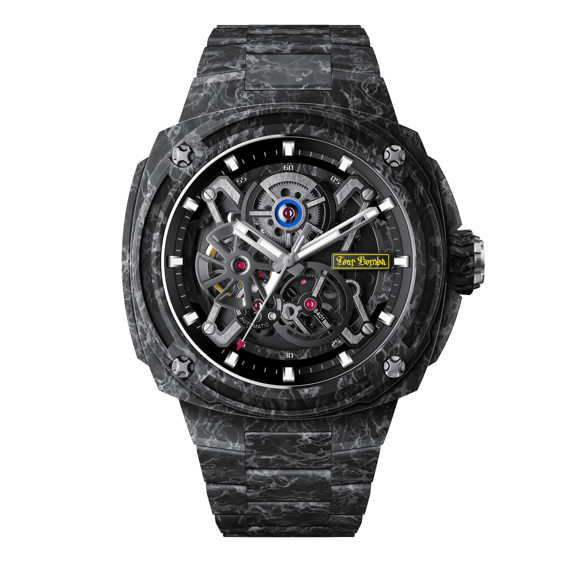 Official Tsar Bomba Electron-Full Carbon Fibre Edition TB8401CF - Top G Watches