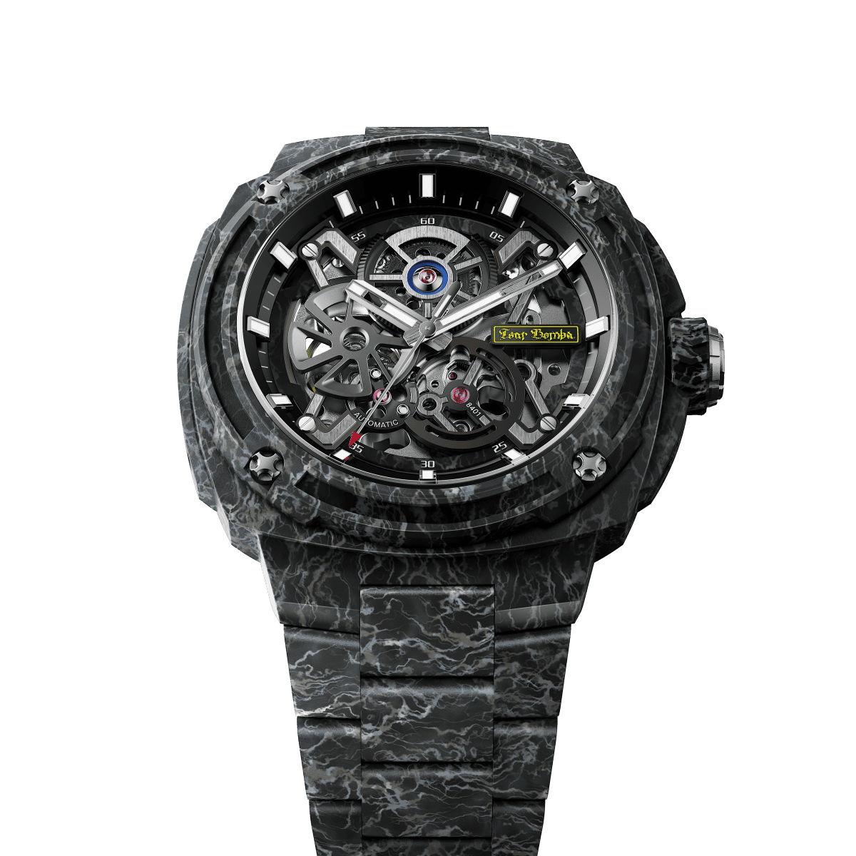Official Tsar Bomba Electron-Full Carbon Fibre Edition TB8401CF - Top G Watches