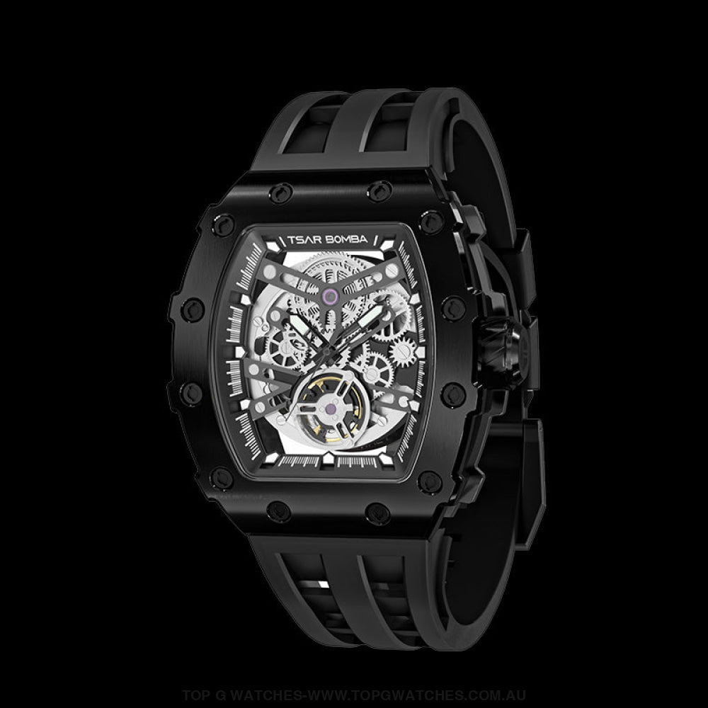 Official TSAR Bomba Automatic Mechanical Watch TB8208A - Top G Watches