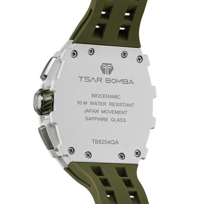 Official Tsar Bomba Elemental Series-Calendar Arabic Series - TB8204QA - Top G Watches