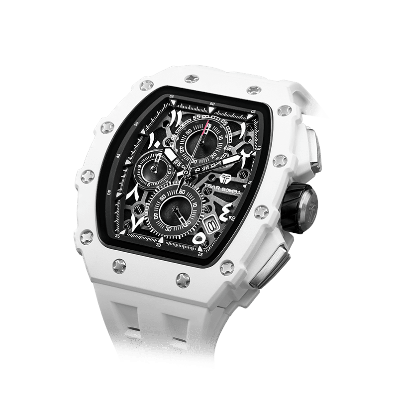 Official Tsar Bomba Elemental Series-Calendar Arabic Series - TB8204QA - Top G Watches