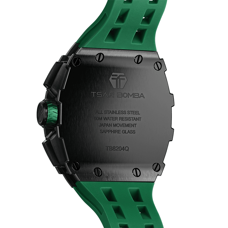 Official Tsar Bomba Elemental Series-Calendar Arabic Series - TB8204QA - Top G Watches