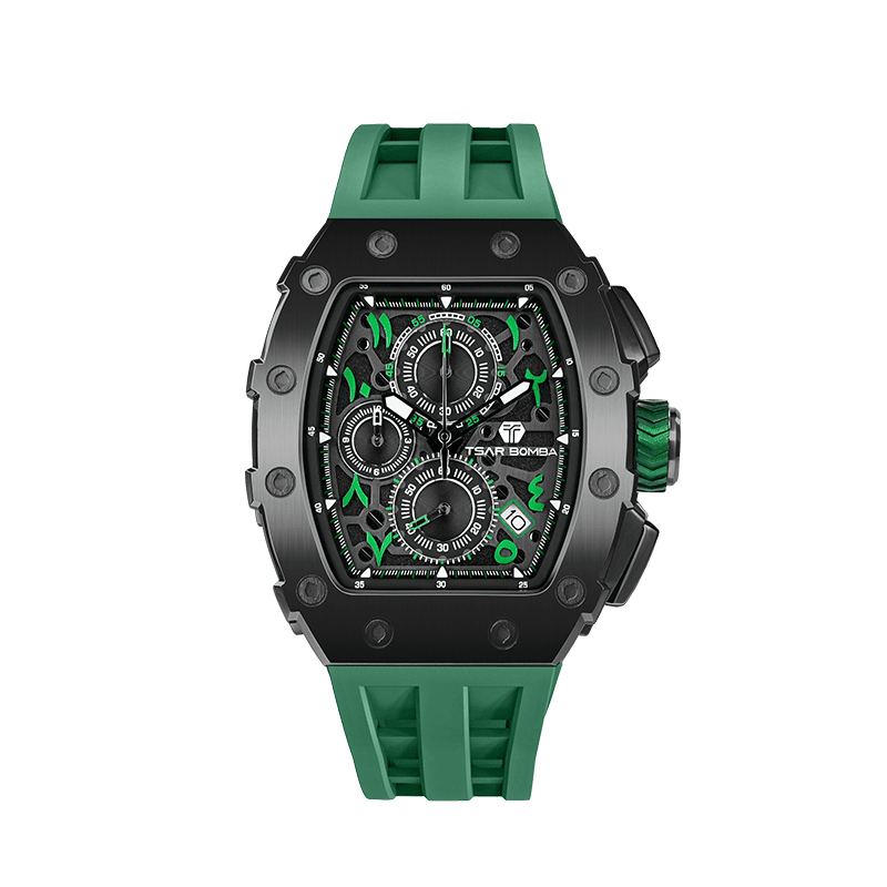 Official Tsar Bomba Elemental Series-Calendar Arabic Series - TB8204QA - Top G Watches