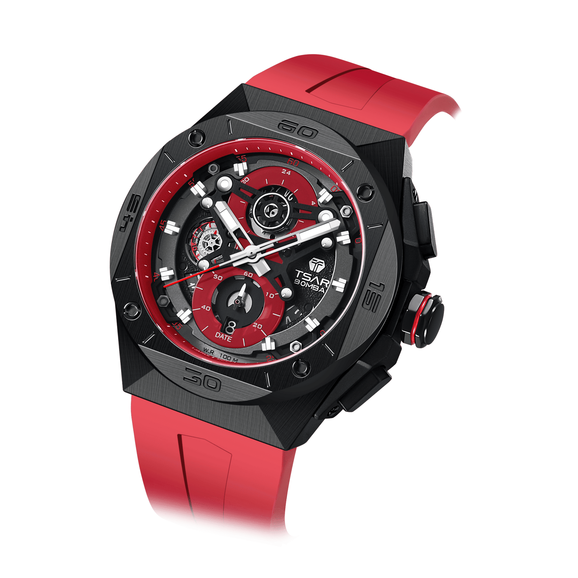 Official Tsar Bomba Elemental Series-Quartz Watch TB8801Q - Top G Watches