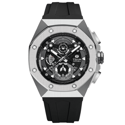 Official Tsar Bomba Elemental Series-Quartz Watch TB8805Q - Top G Watches