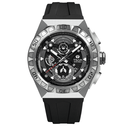 Official Tsar Bomba Elemental Series-Quartz Watch TB8806Q - Top G Watches