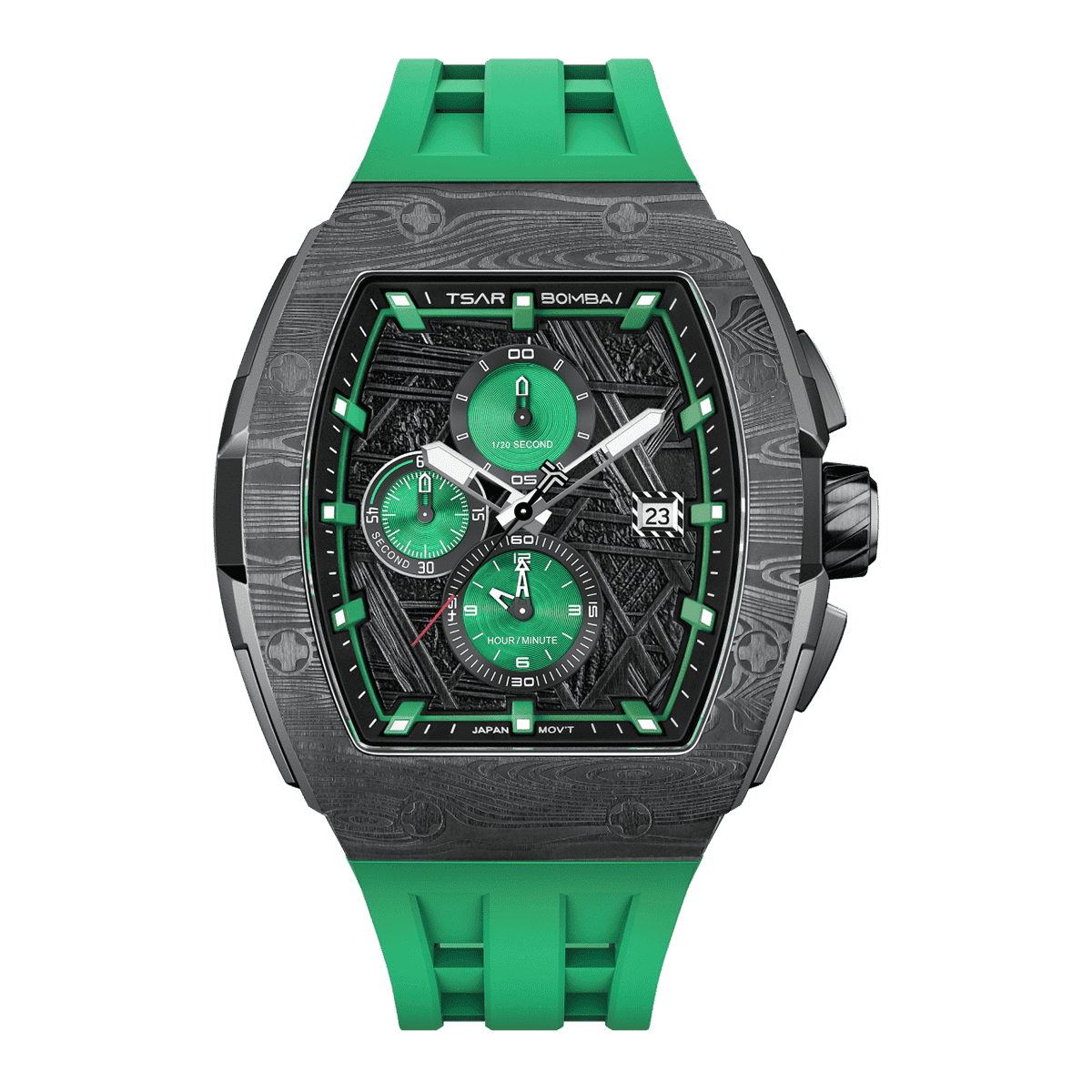 Official TSAR BOMBA Elemental Series Quartz Waterproof Mechanical Watch MK2 - TB8211Q-II - Top G Watches