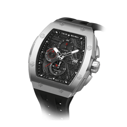 Official TSAR BOMBA Elemental Series Quartz Waterproof Mechanical Watch MK2 - TB8211Q-II - Top G Watches