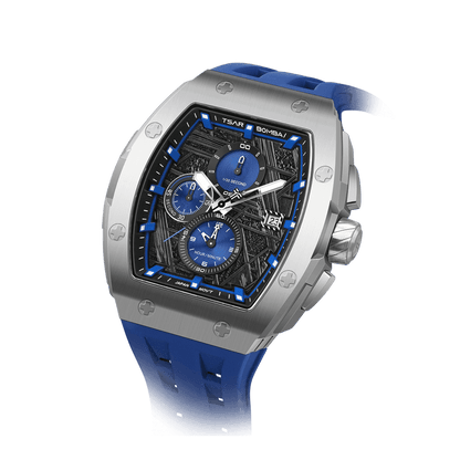 Official TSAR BOMBA Elemental Series Quartz Waterproof Mechanical Watch MK2 - TB8211Q-II - Top G Watches