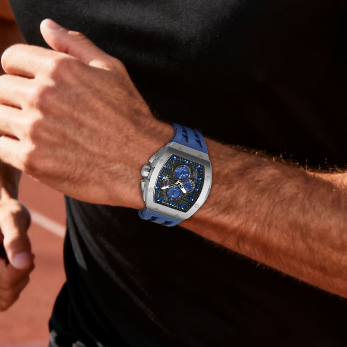 Official TSAR BOMBA Elemental Series Quartz Waterproof Mechanical Watch MK2 - TB8211Q-II - Top G Watches