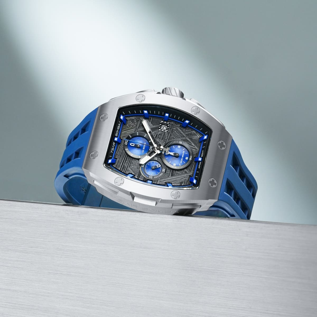 Official TSAR BOMBA Elemental Series Quartz Waterproof Mechanical Watch MK2 - TB8211Q-II - Top G Watches