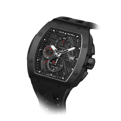 Official TSAR BOMBA Elemental Series Quartz Waterproof Mechanical Watch MK2 - TB8211Q-II - Top G Watches