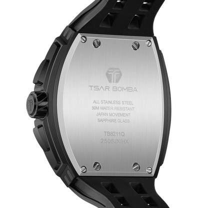 Official TSAR BOMBA Elemental Series Quartz Waterproof Mechanical Watch MK2 - TB8211Q-II - Top G Watches