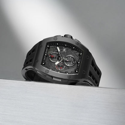 Official TSAR BOMBA Elemental Series Quartz Waterproof Mechanical Watch MK2 - TB8211Q-II - Top G Watches