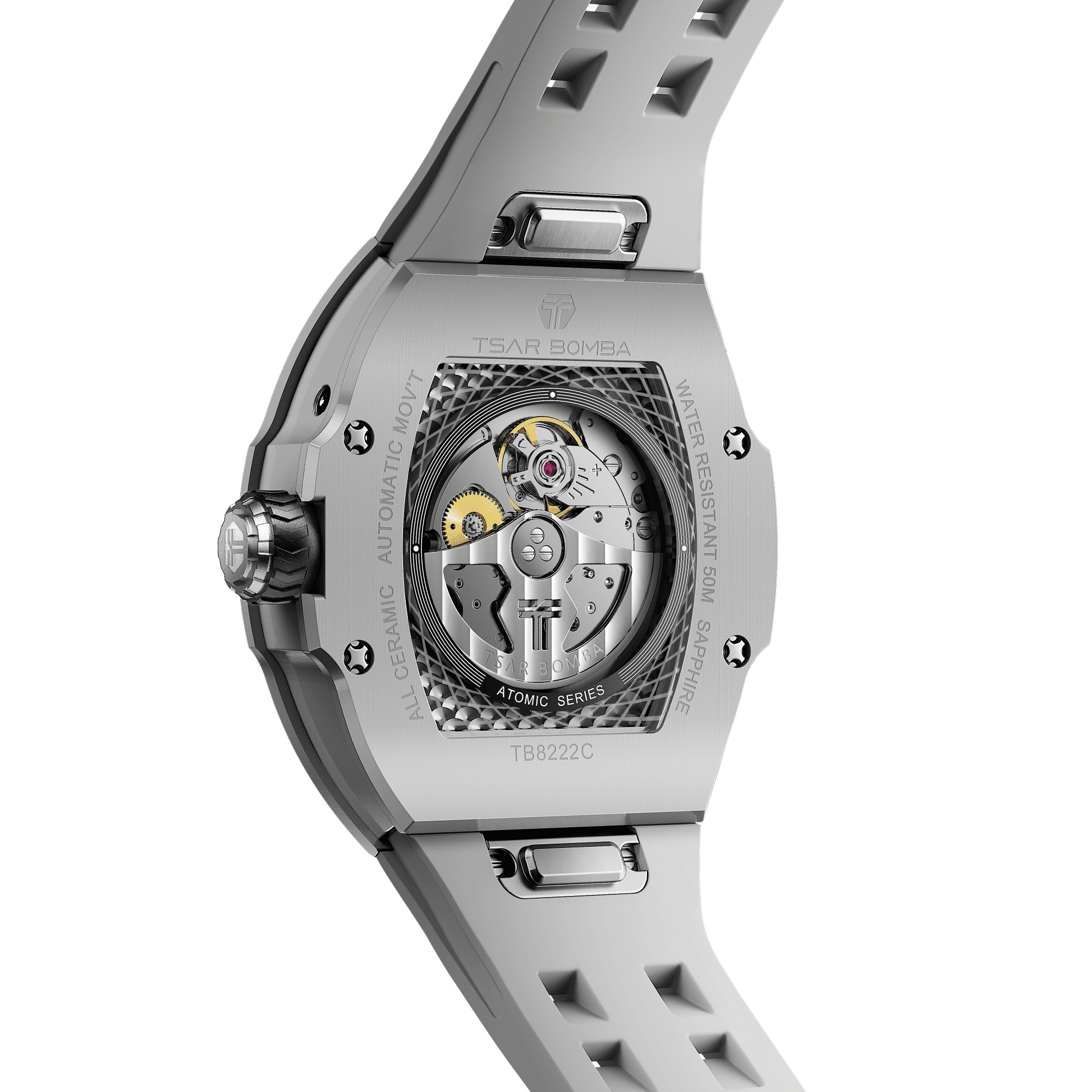 Official Tsar Bomba NEW Atomic-Full Ceramic Edition TB8222C - Top G Watches