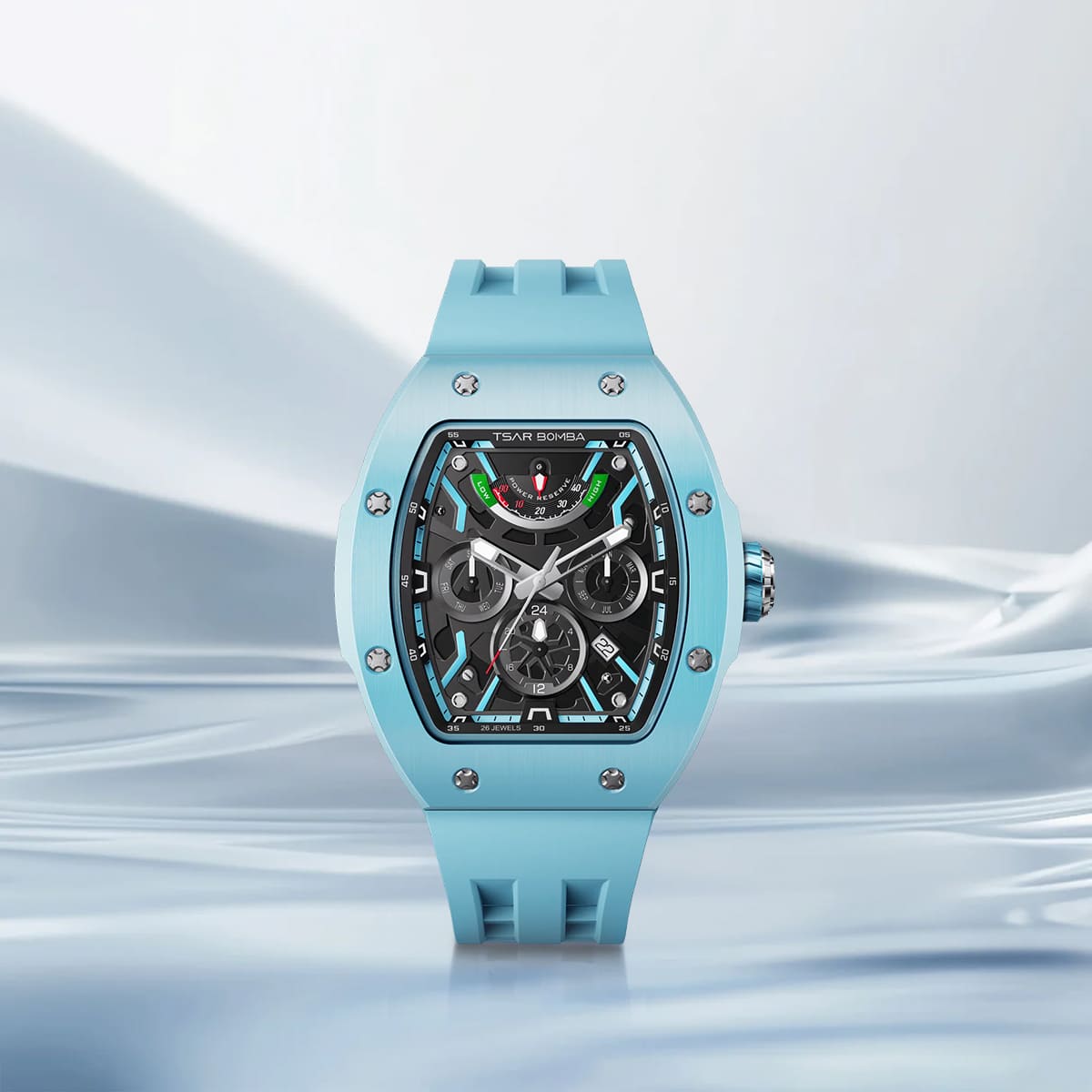 Official Tsar Bomba NEW Atomic-Full Ceramic Edition TB8222C - Top G Watches