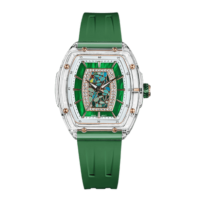 Official Tsar Bomba Swiss Acrylic Elemental Ladies Series Watch - TB8219 Nucleus Femme 02 - Top G Watches
