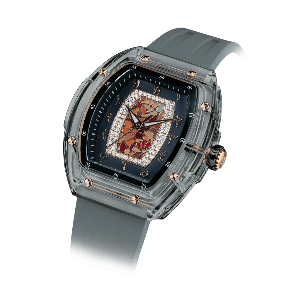 Official Tsar Bomba Swiss Acrylic Elemental Ladies Series Watch - TB8219 Nucleus Femme 02 - Top G Watches