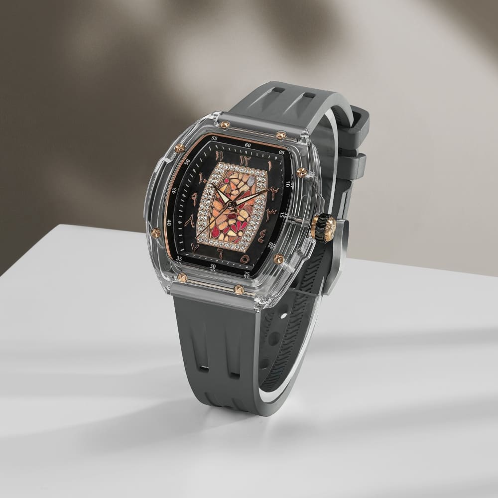 Official Tsar Bomba Swiss Acrylic Elemental Ladies Series Watch - TB8219 Nucleus Femme 02 - Top G Watches