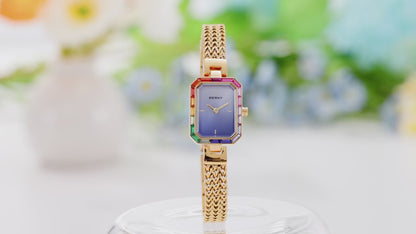 BERNY 2923L Women's Quartz Watch & Matching Bracelet Jewellery Set