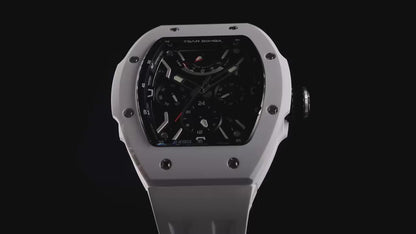 Official TSAR BOMBA – Full Ceramic Automatic Skeleton Watch (Miyota 9100) - TB8222C