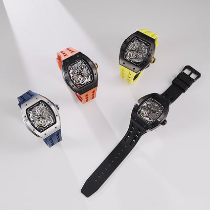 Official TSAR BOMBA Elemental Automatic Mechanical Skeleton Watch – TB8228A
