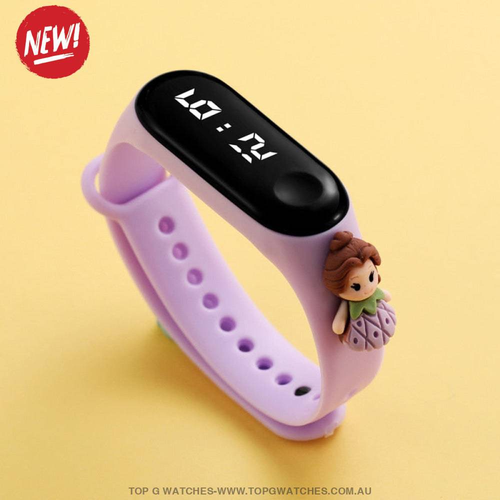 Waterproof Smart Touch Screen Digital Led Cartoon Sports Kid's Watch - Top G Watches