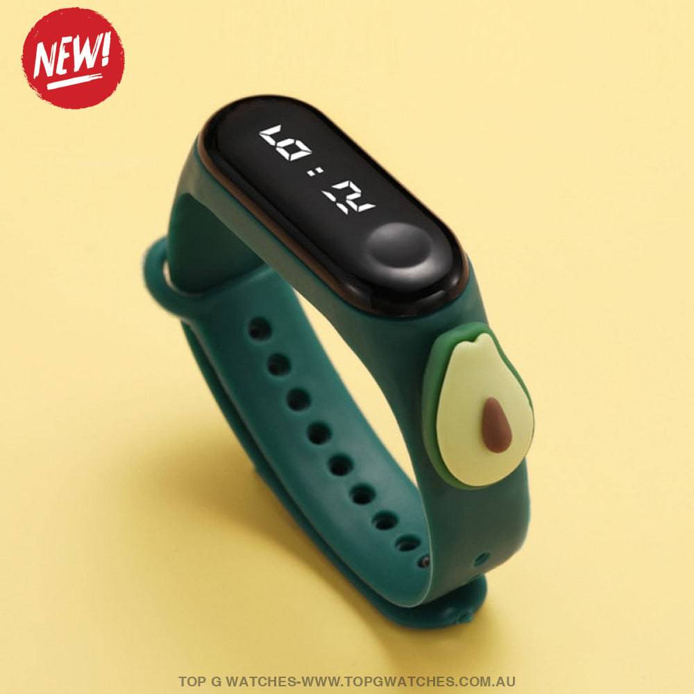 Waterproof Smart Touch Screen Digital Led Cartoon Sports Kid's Watch - Top G Watches